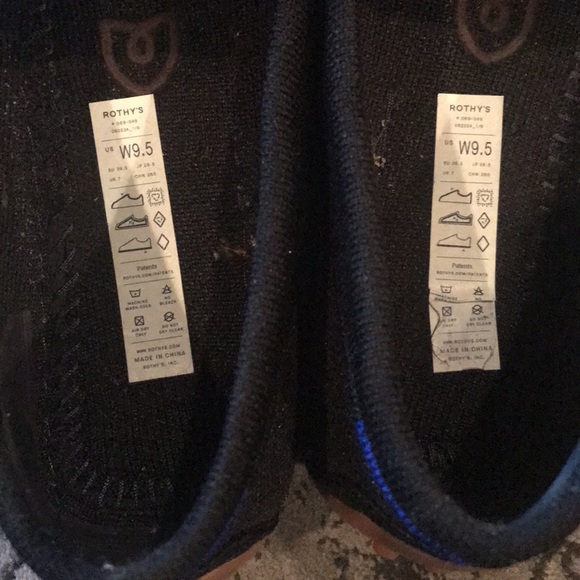 Rothy’s Dark Zebra Driver in 9 1/2 - Picture 5 of 6